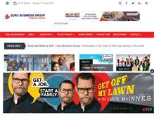 Tablet Screenshot of gurubusinessgroup.com